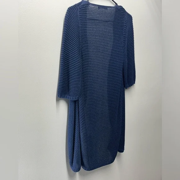 Piazza Sempione SpA Blue Knit Cardigan - Picture 7 of 13